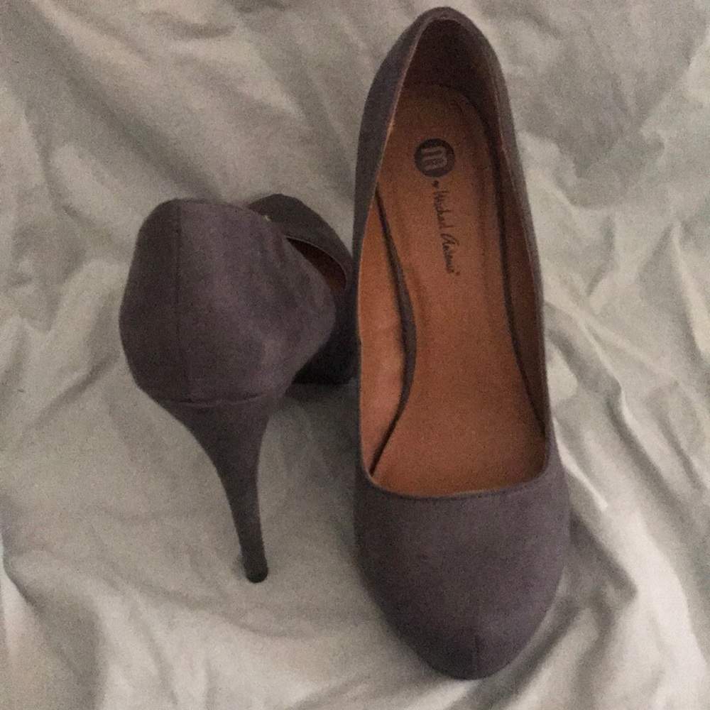 Grey heels